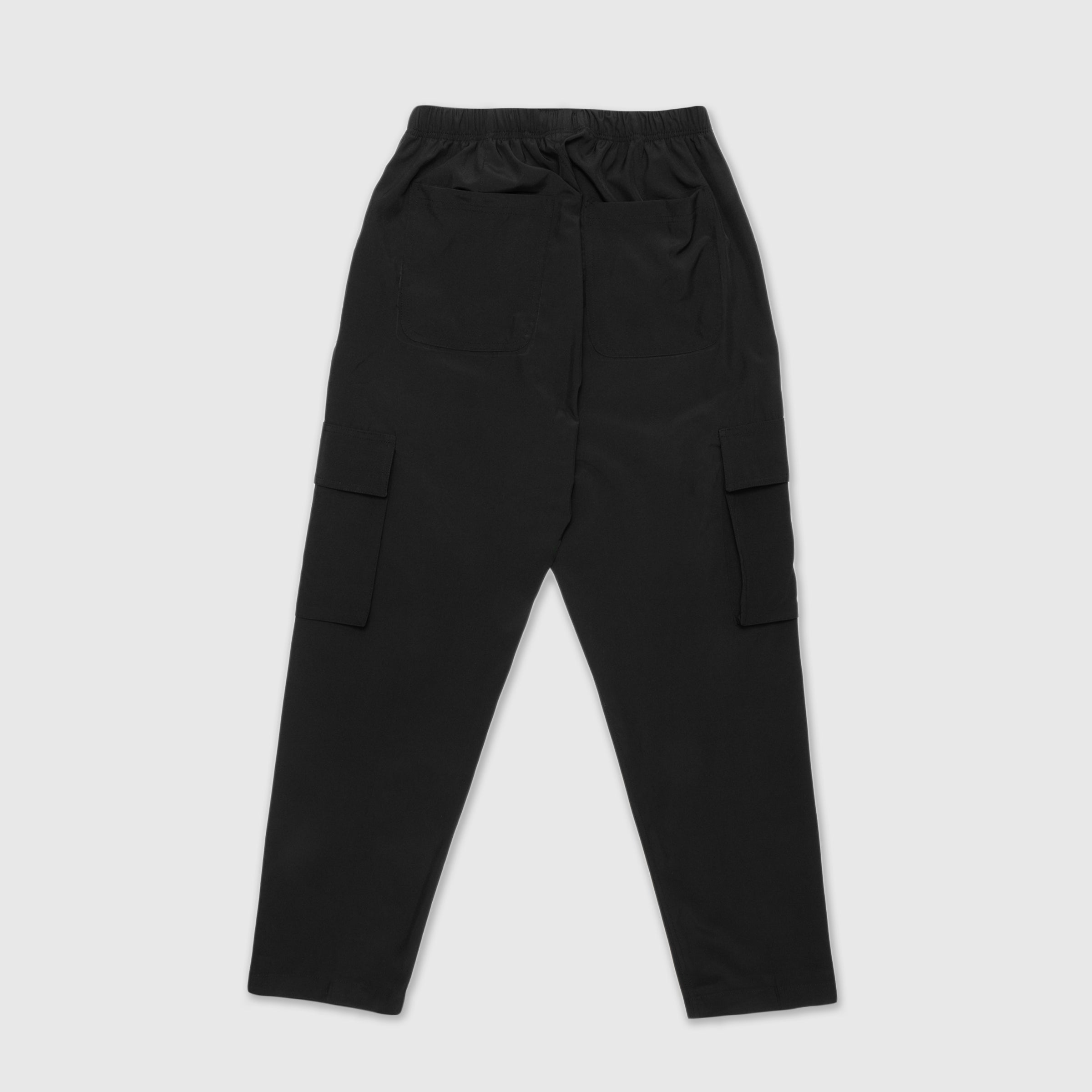 Black Everyday Cargo Pants