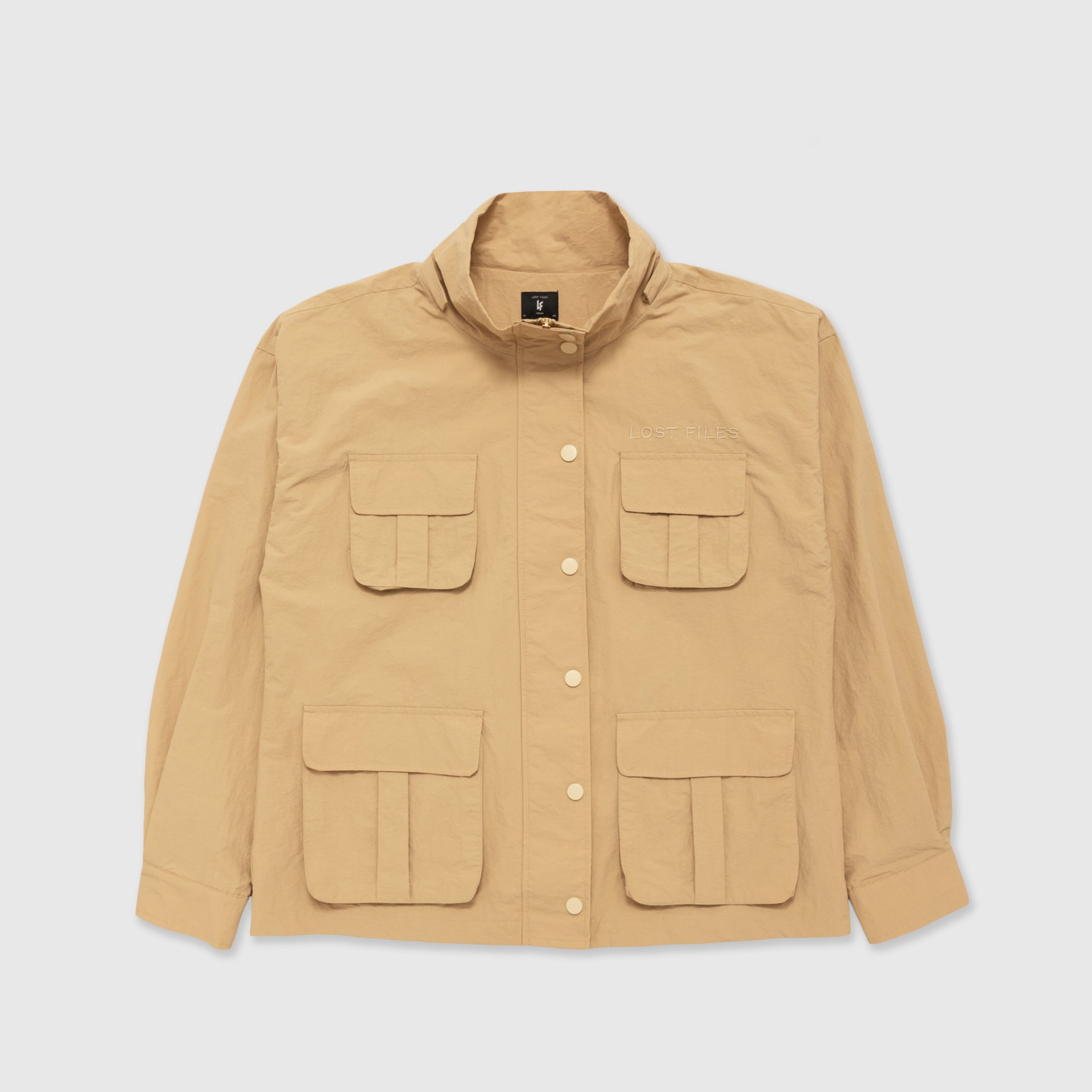 Waterproof Rain Jacket - Beige