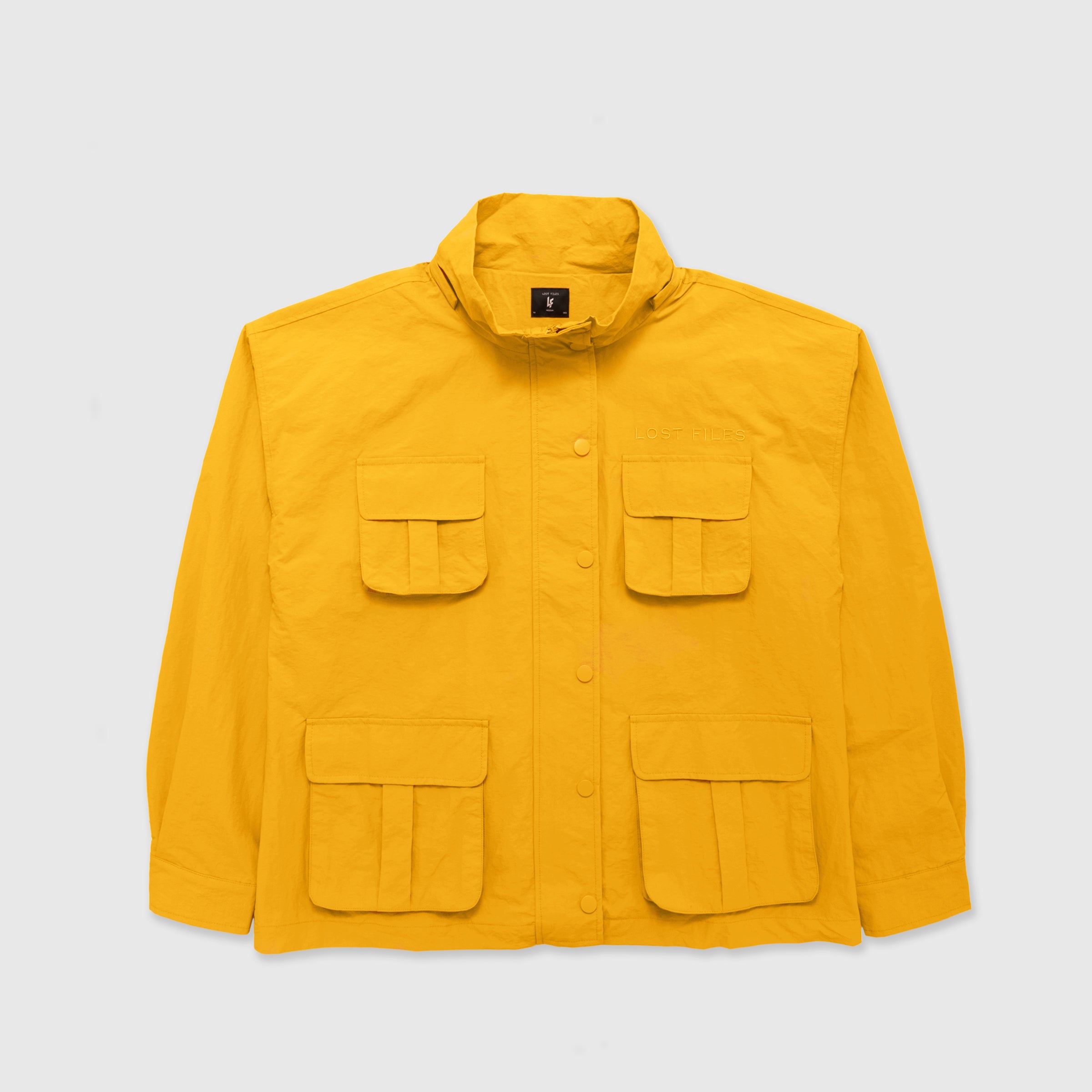 Waterproof Rain Jacket - Yellow