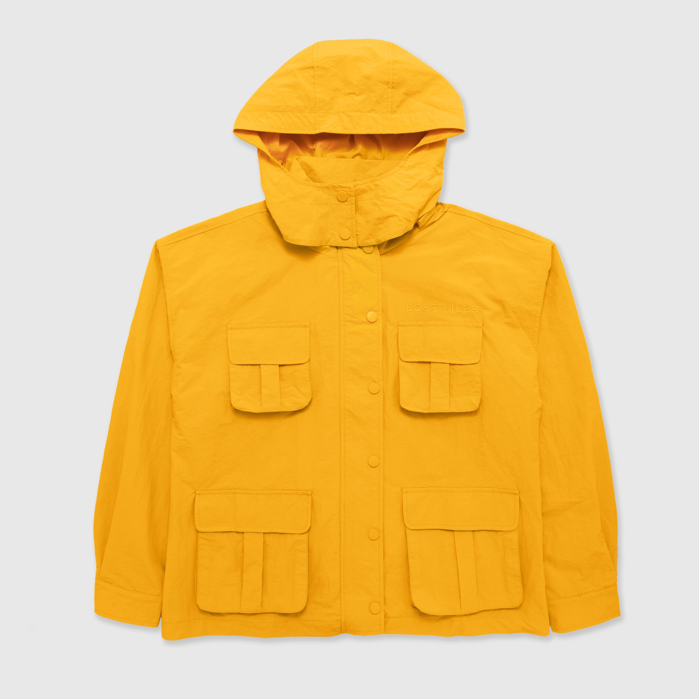 Waterproof Rain Jacket - Yellow