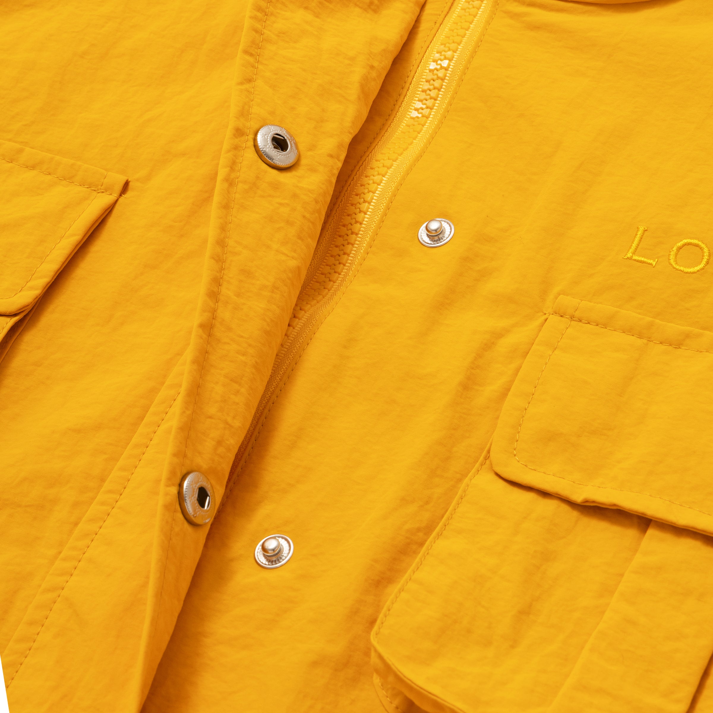 Waterproof Rain Jacket - Yellow