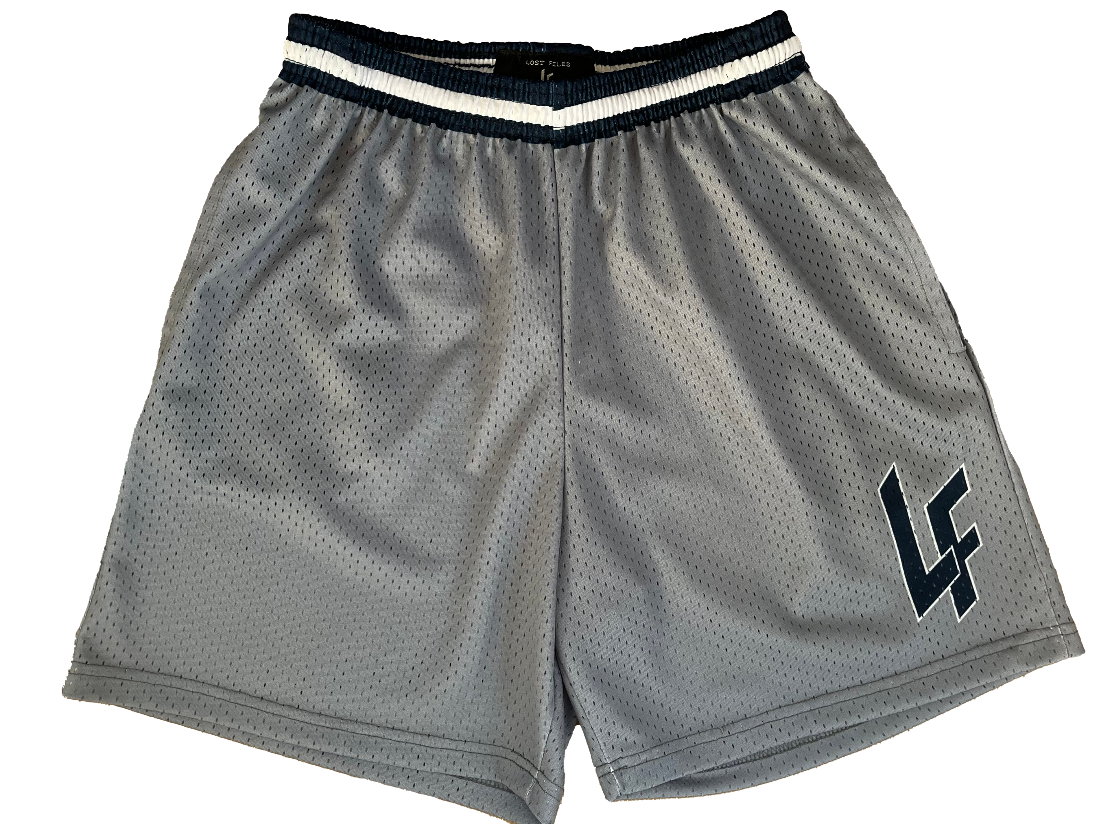 Grey/Navy Away Shorts