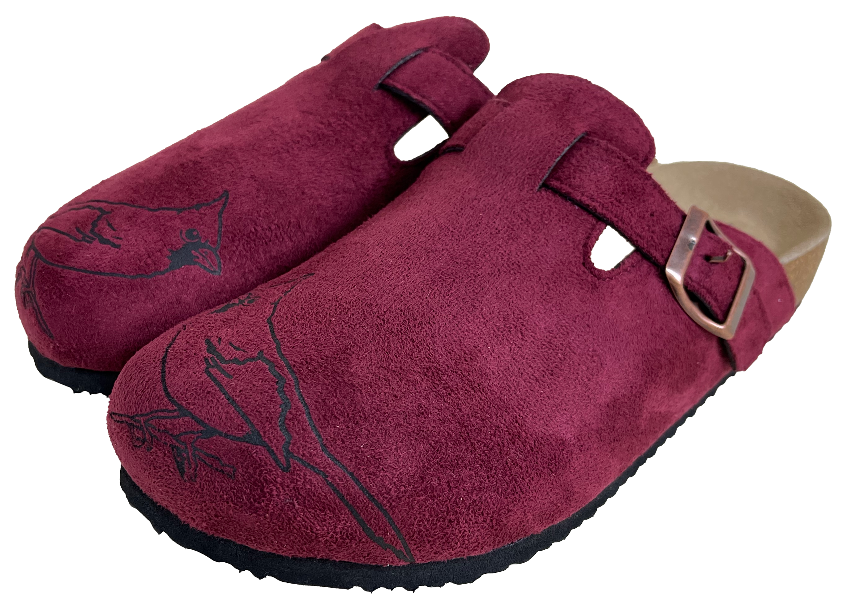 Cardinal Red Augusta Clog