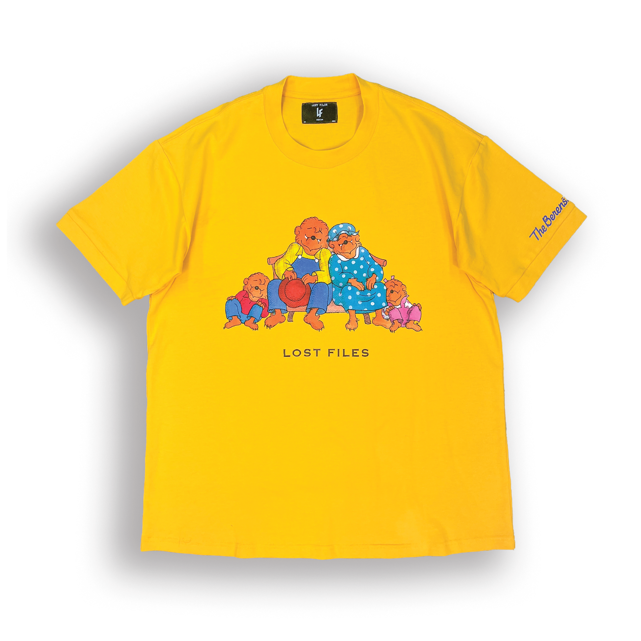 The Berenstain Bears - Family Sitting Shirt (Yellow)