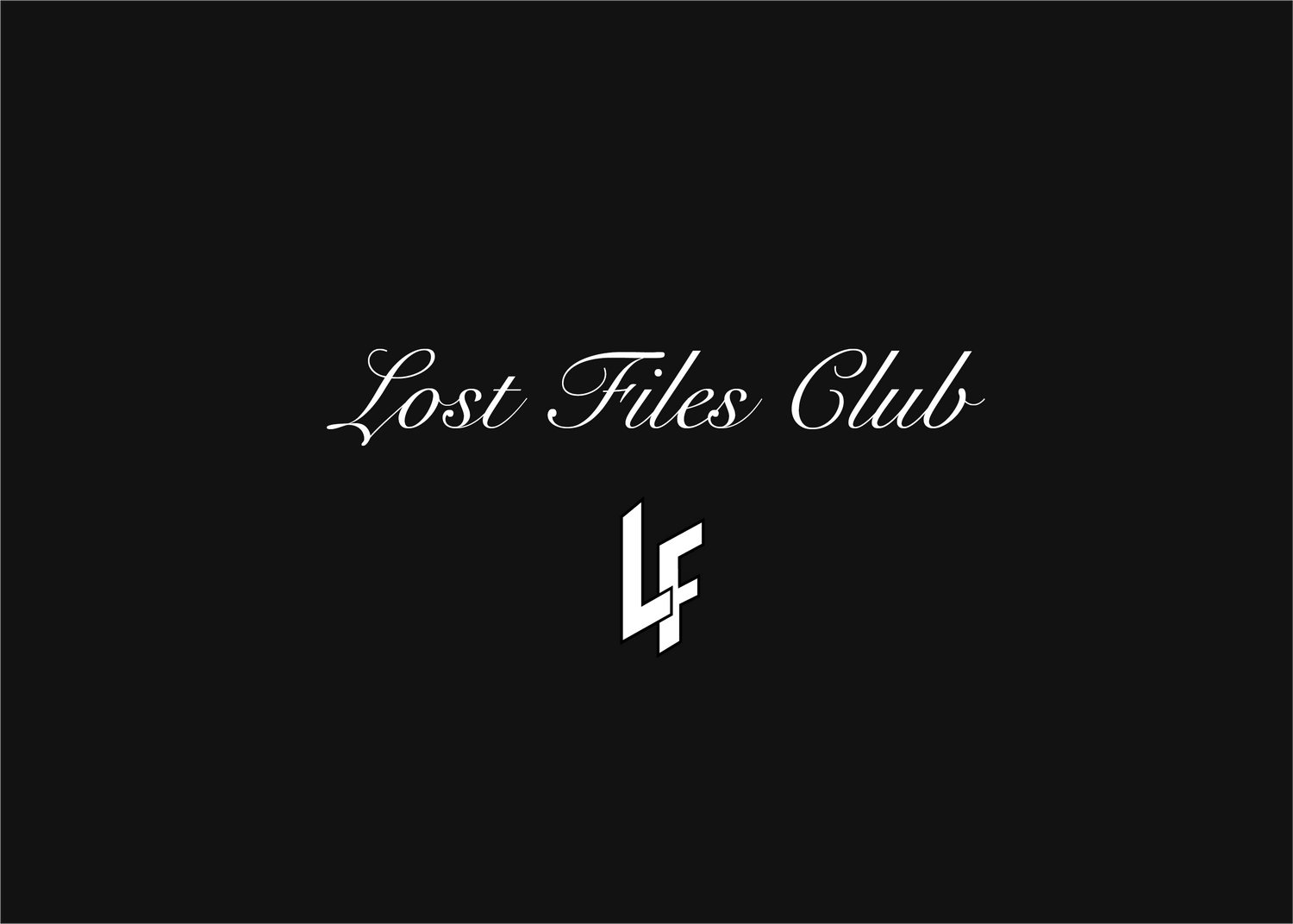 Lost Files Club - Updated!