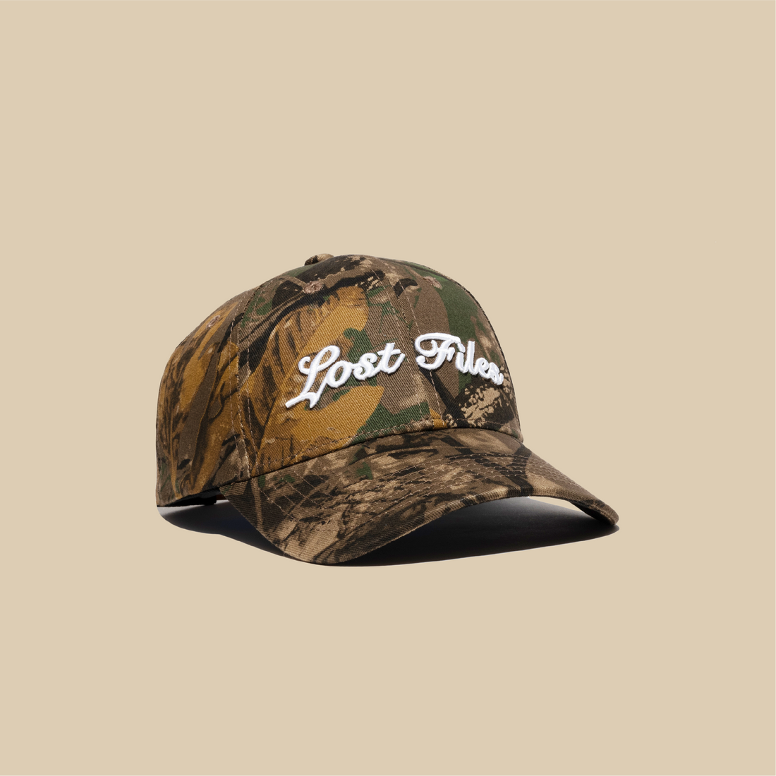 Script Camo Baseball Cap