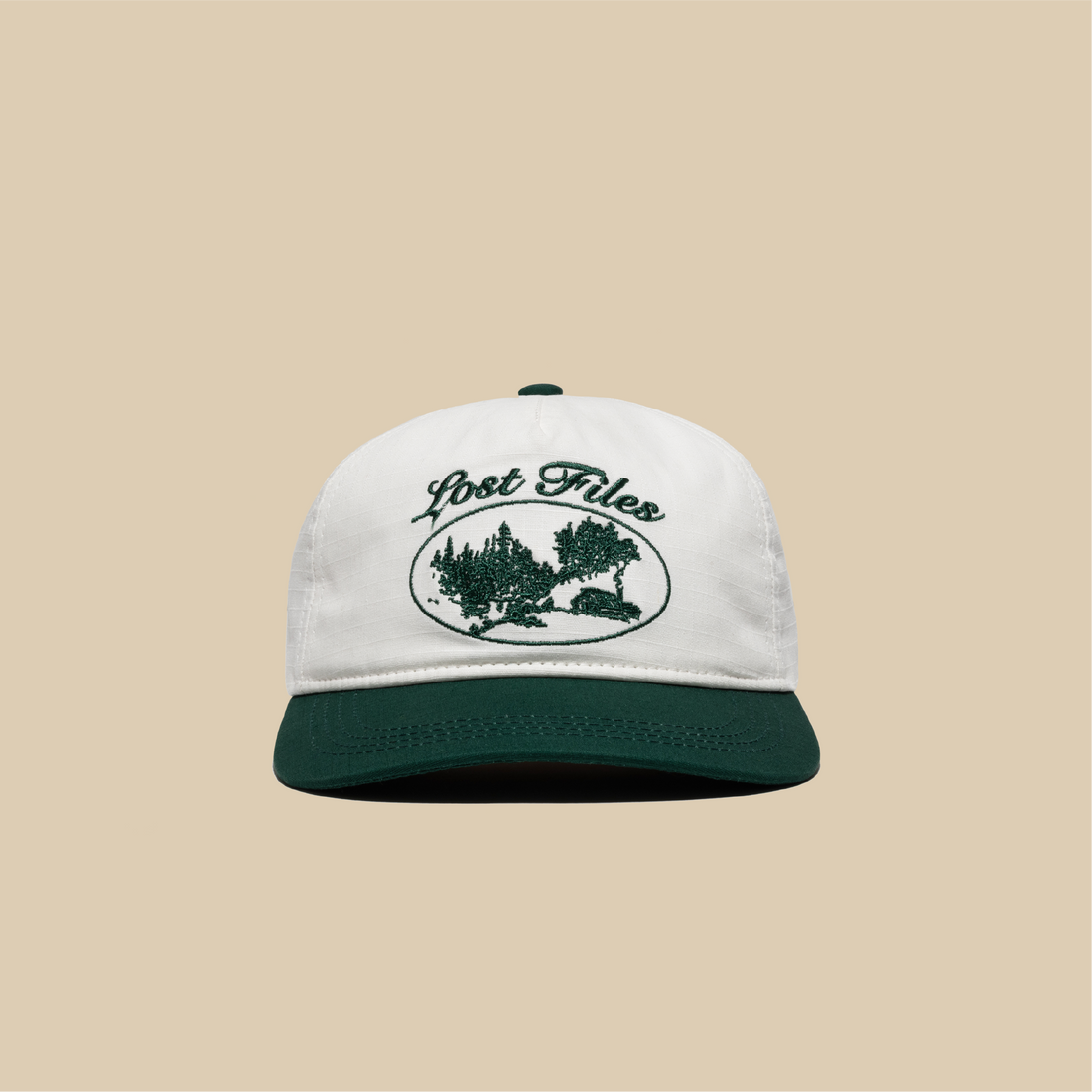 Cabin Scene Ripstop Hat