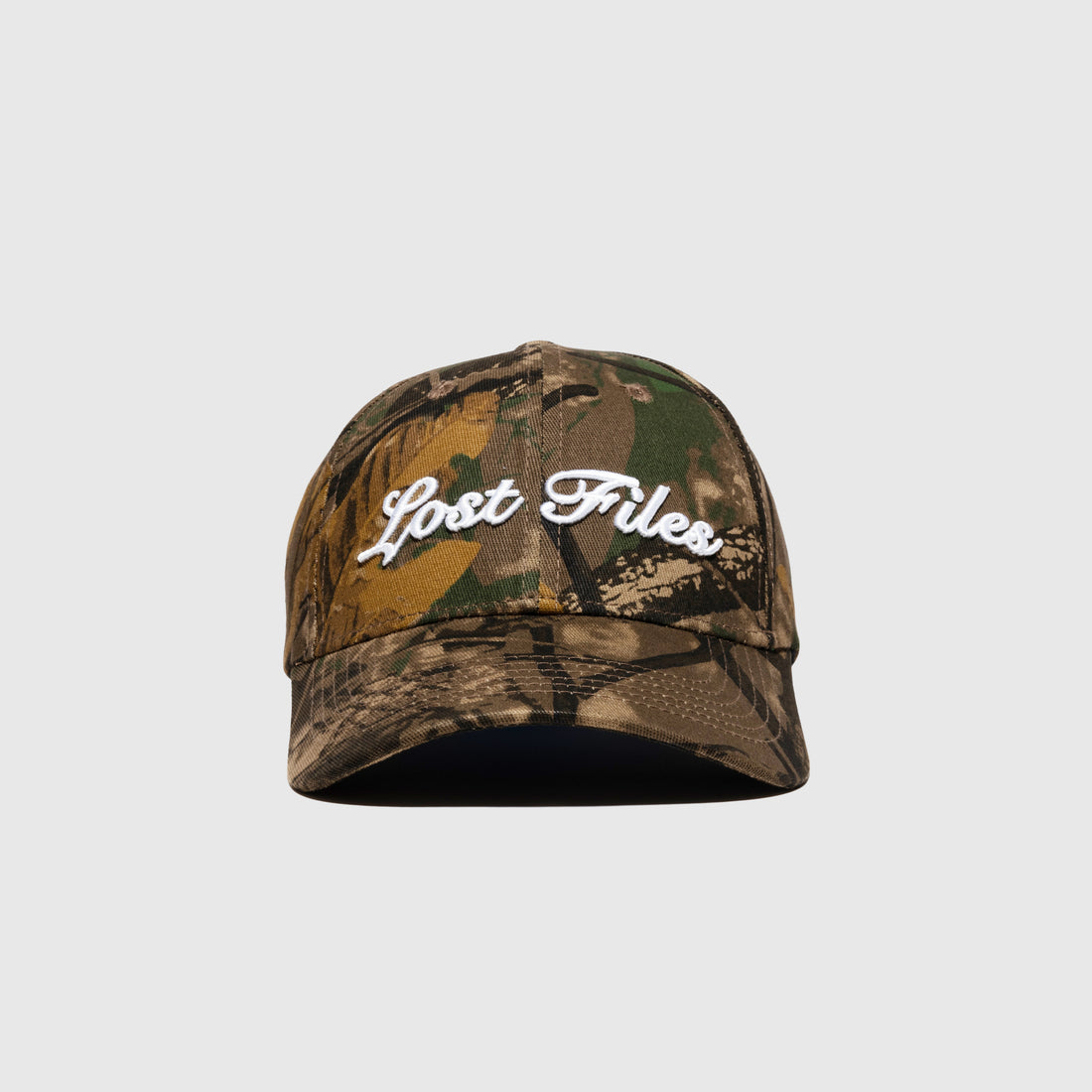 Script Camo Baseball Cap