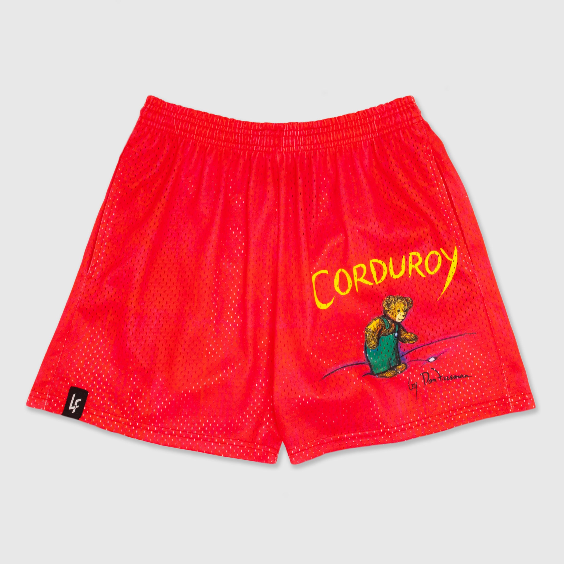 Lost Files Shorts shops with Corduroy Bear