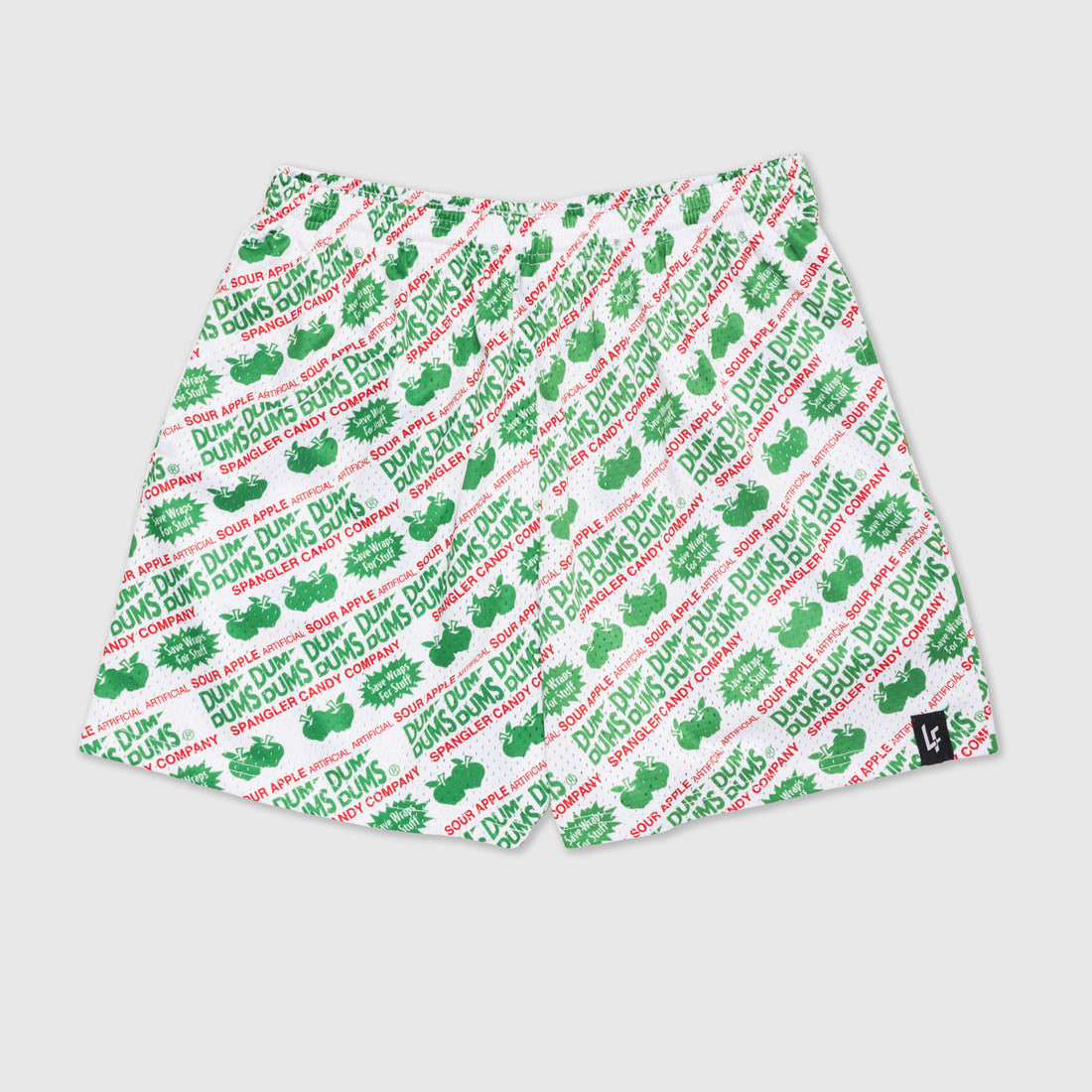 Green Apple Wrapper Dum Dums Shorts