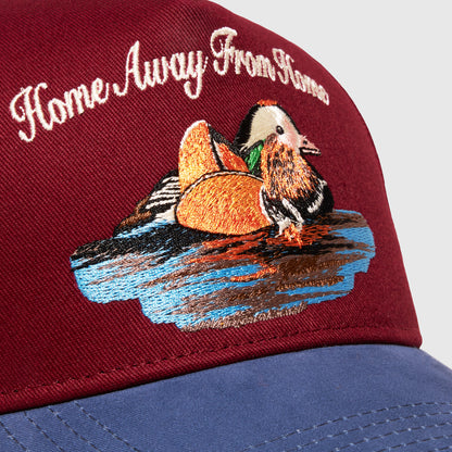 Home Away From Home Hat - Burgundy