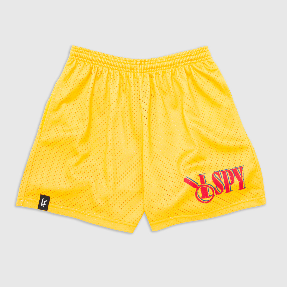 I Spy Yellow Logo Shorts