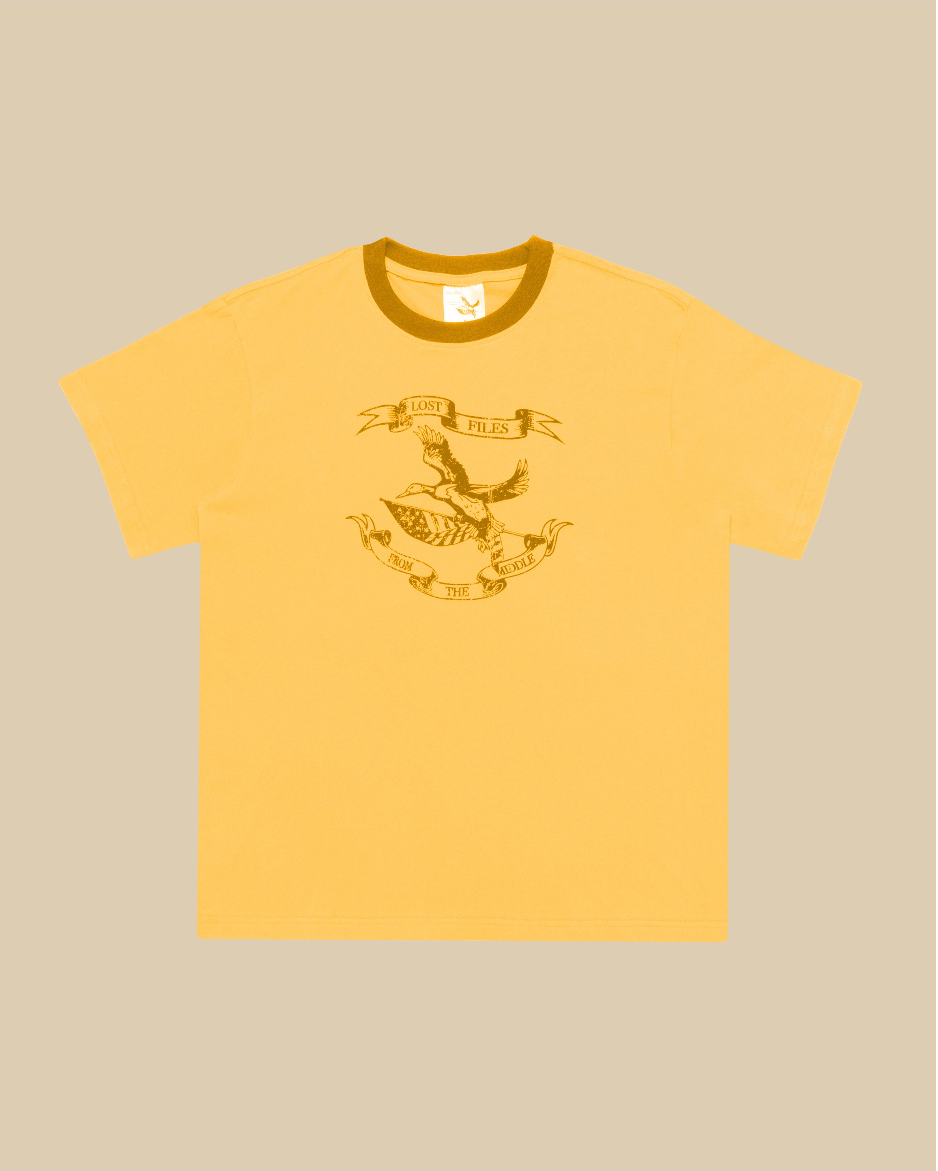 Yellow Ringer Tee