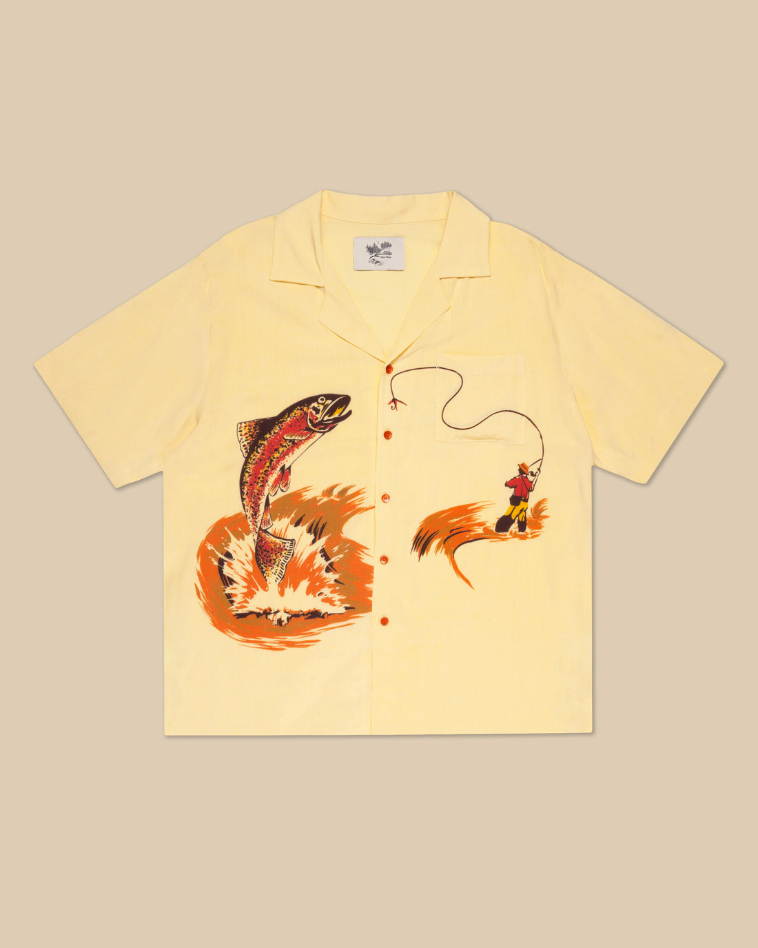 Fishing Rayon Shirt