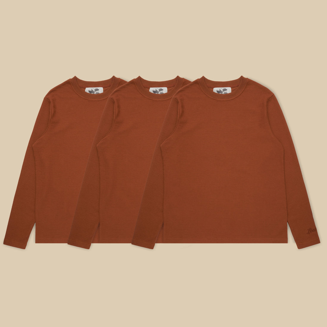 Premium Thermal Shirt Pack - Brown