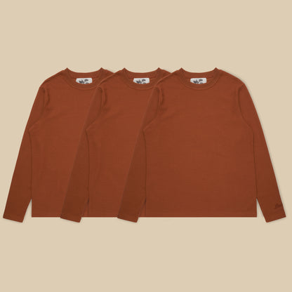 Premium Thermal Shirt Pack - Brown