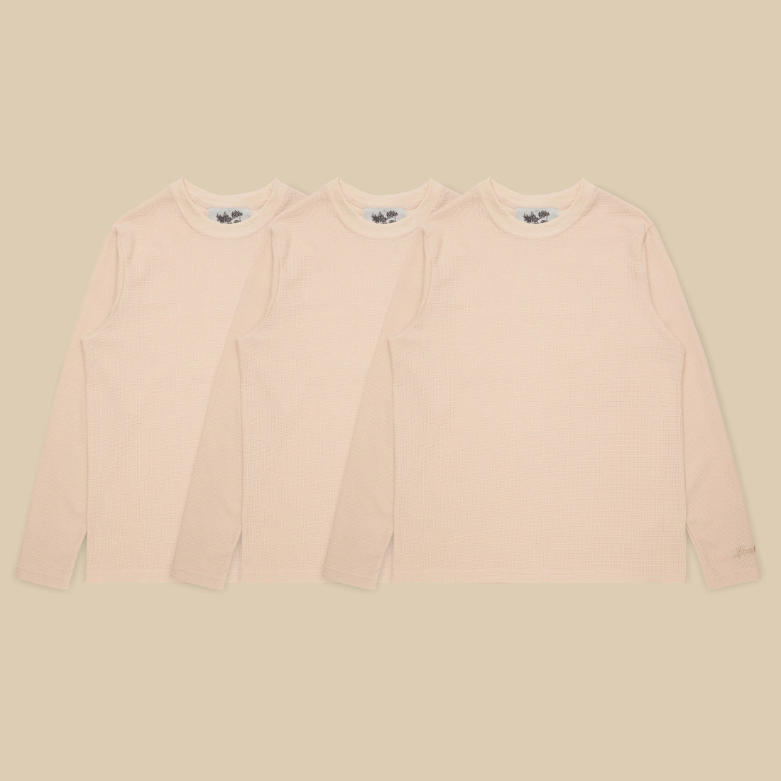 Premium Thermal Shirt Pack - Cream