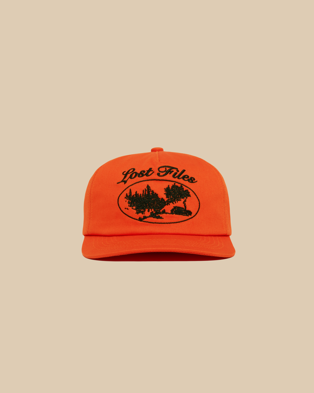 Unstructred Cabin Scene Hat