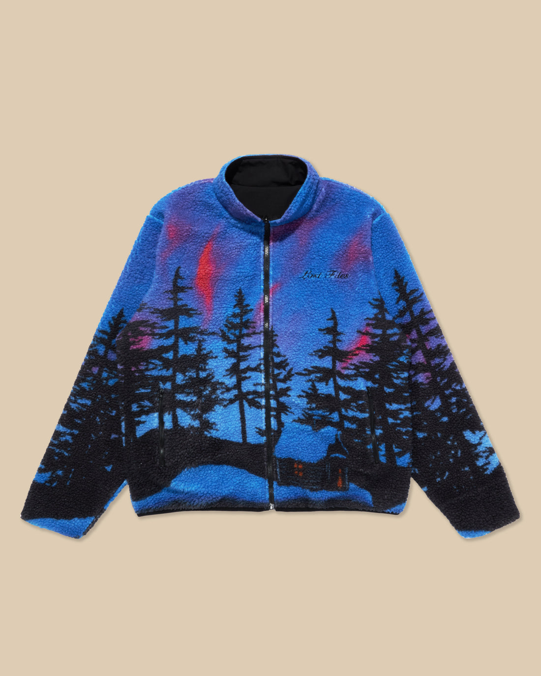 Northern Lights Reversible Fleece Jacket