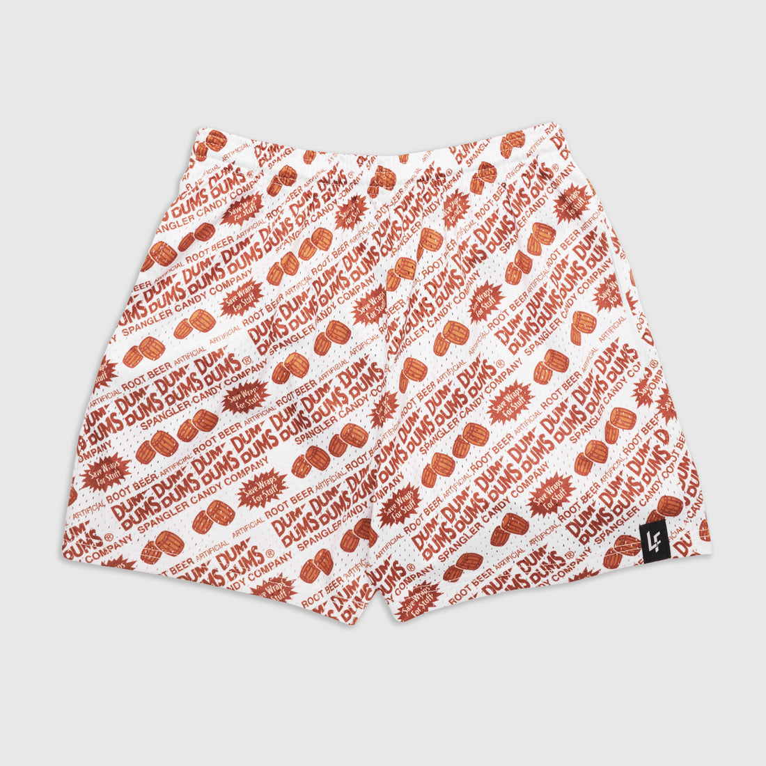 Root Beer Wrapper Dum Dums Shorts