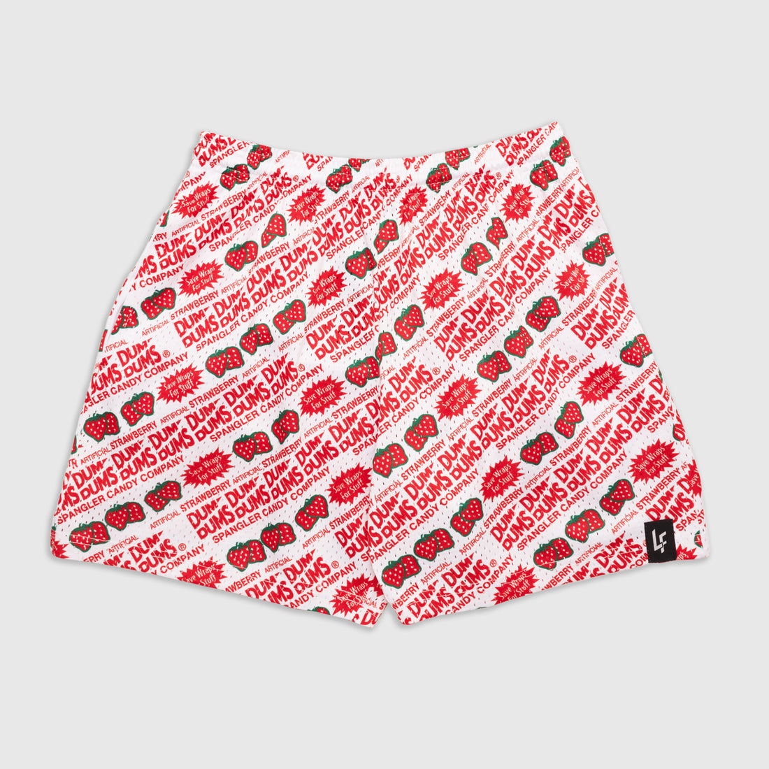 Strawberry Wrapper Dum Dums Shorts