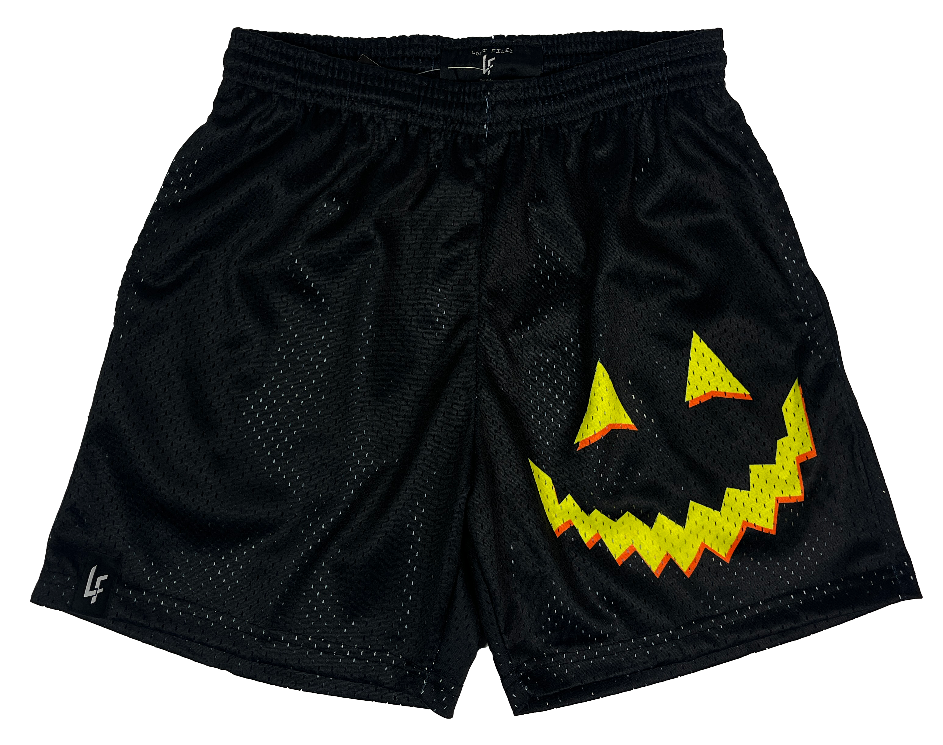 Black Jack-o-Lantern Shorts
