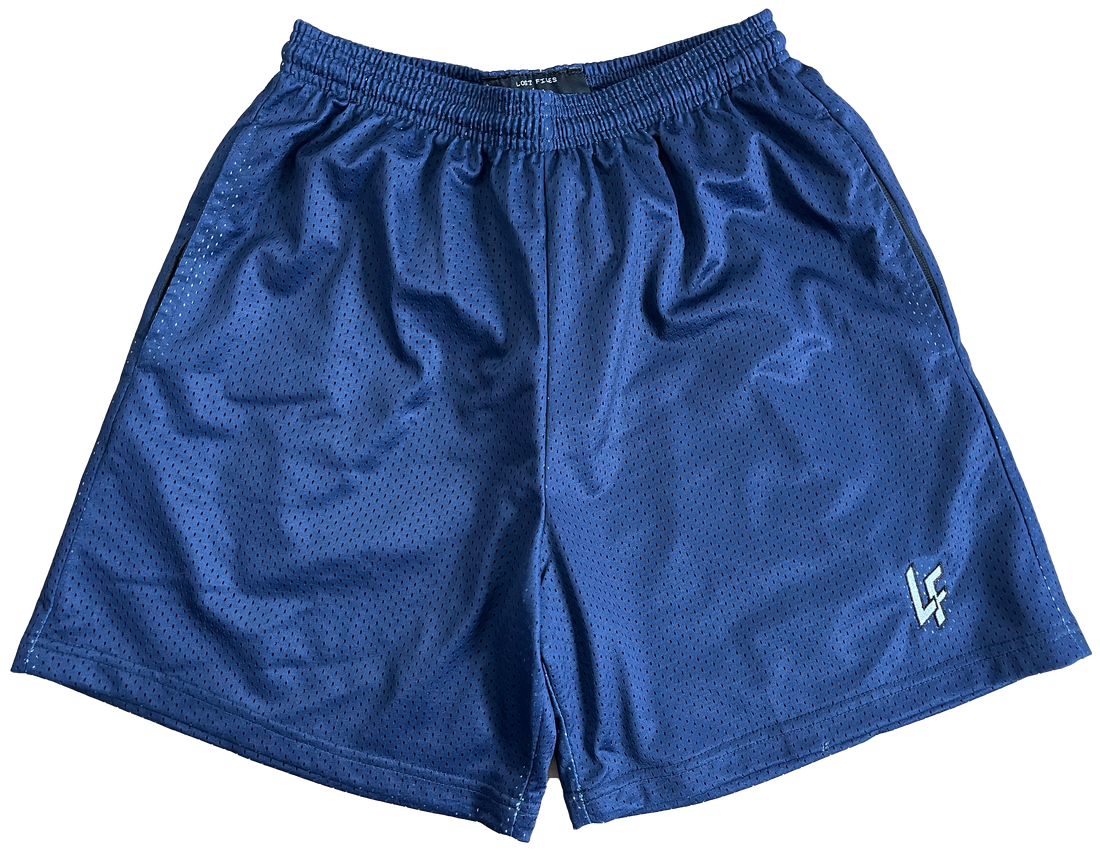 Navy Blue Basic Shorts