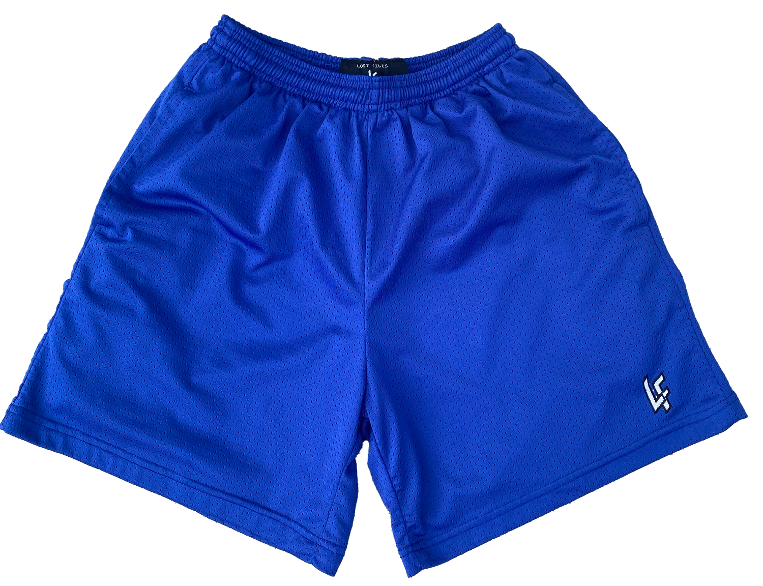 Blue Basic Shorts