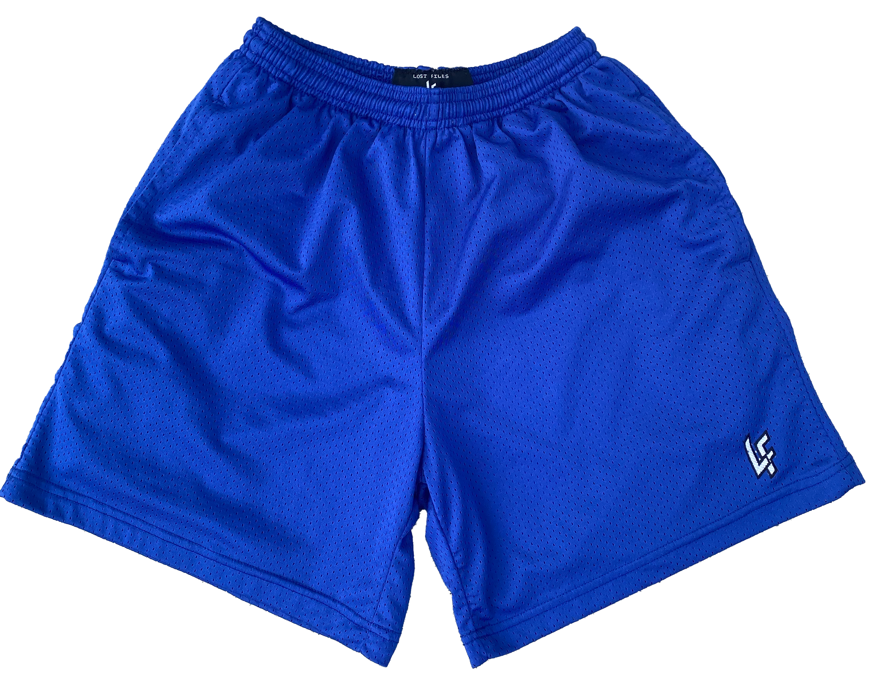 Blue Basic Shorts