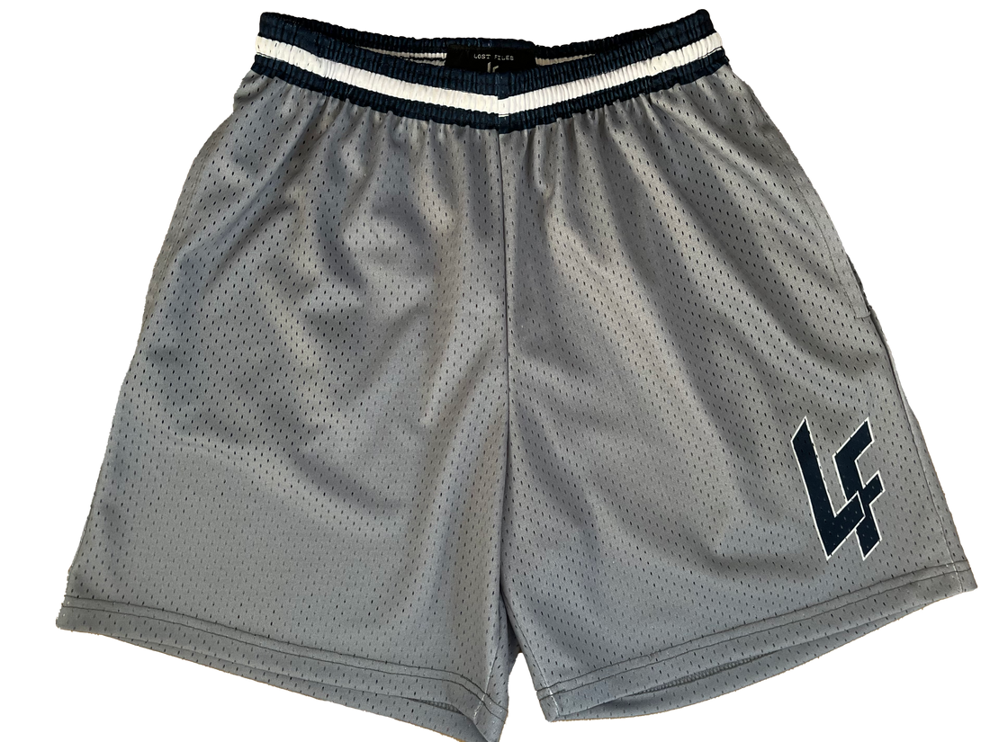 Grey/Navy Away Shorts