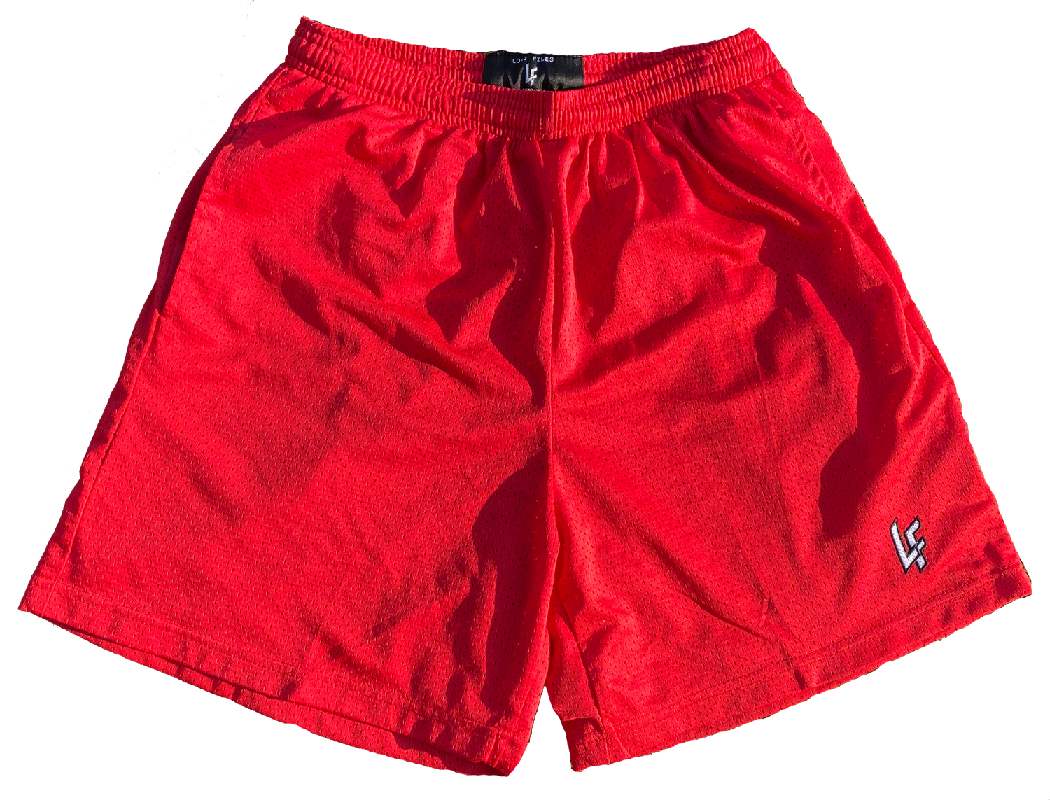 Red Basic Shorts
