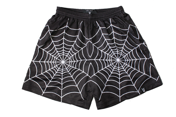 美品 US 三軒茶屋 Spiderweb Easy Short Pants Amazon.com: SEPTYK Halloween Spider Black Spiderweb Pattern